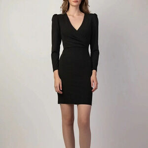 Vivienne Tam Cocktail Dress, Black, Size L, NWT